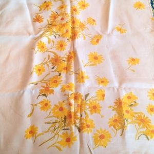 Vintage rectangular tablecloth